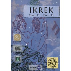 Képeslap, Ikrek (május 21 - június 21)