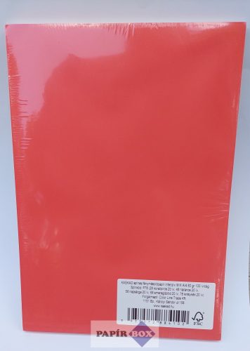 Fénymásolópapír A/4, 80g, 100ív/csg, színes, intenzív