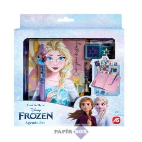   Napló szett, Disney, Frozen - Jégvarázs, (lakattal + toll + nyomda) Elza
