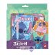 Napló szett, Disney, Stitch, (lakattal + toll + nyomda) szív minta