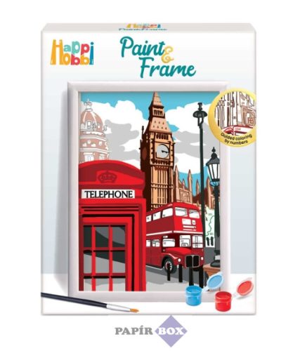 Számfestő készlet, festés szám szerint, London