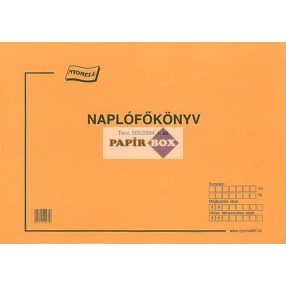 Terv 505 Naplófőkönyv A/3 50lapos