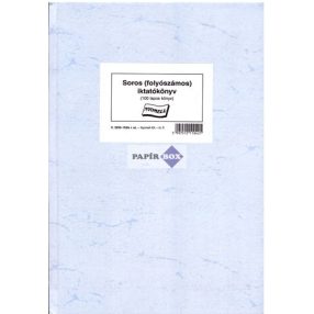 C.5230-152/A Soros iktatókönyv A/4 100 lapos