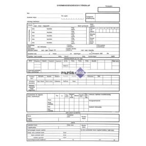 C.3341-24/A Gyermekegészségügyi törzslap