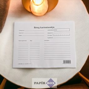 A.3510-104/b. Beteg kartontasakja