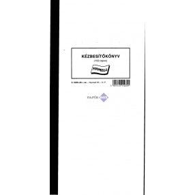 C.5230-29 Kézbesítőkönyv 100 lapos 