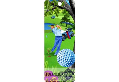 3D könyvjelző, Golf