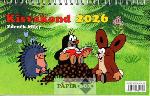 Asztali naptár 2026. Kisvakond (The Little Mole)