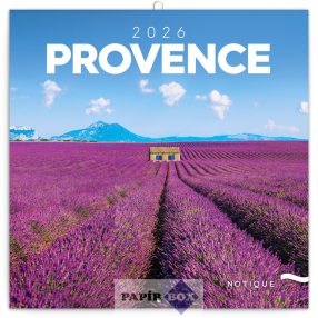 Falinaptár, lemeznaptár, 2026. Provence