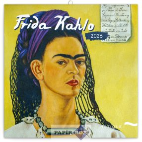 Falinaptár, lemeznaptár, 2026. Frida Kahlo