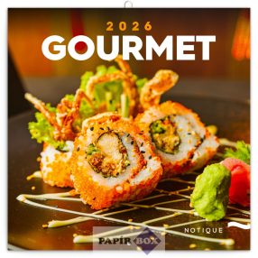 Falinaptár, lemeznaptár, 2026. Gourmet