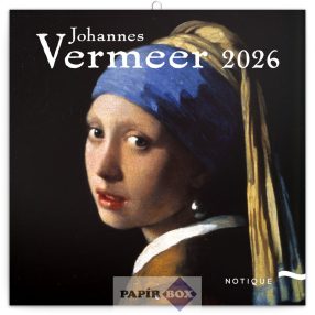 Falinaptár, lemeznaptár, 2026. Johannes Vermeer