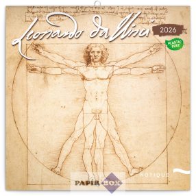 Falinaptár, lemeznaptár, 2026. Leonardo da Vinci