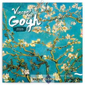 Falinaptár, lemeznaptár, 2026. Vincent van Gogh