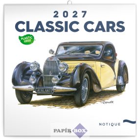 Falinaptár, Lemeznaptár, 2027. Classic Cars
