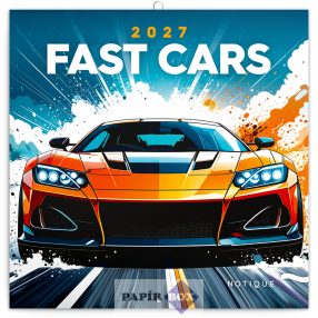Falinaptár, Lemeznaptár, 2027. Fast cars