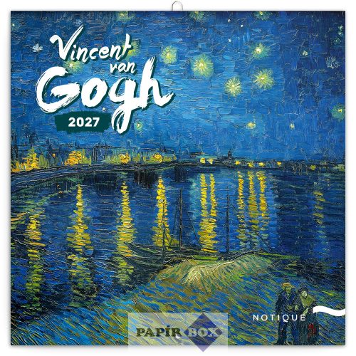 Falinaptár, lemeznaptár, 2027. Vincent van Gogh