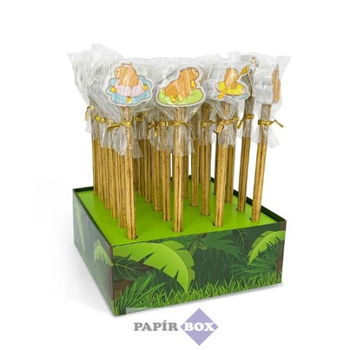 Grafitceruza radírral, Lebez, Kapibara, többféle