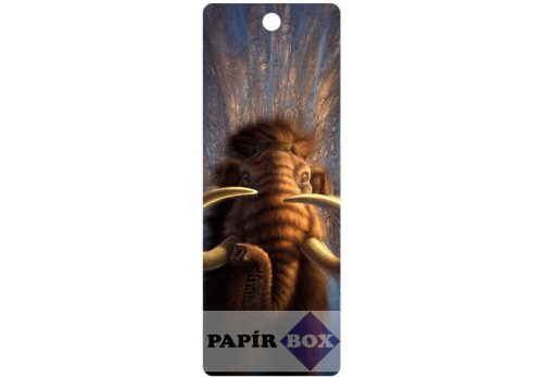 3D könyvjelző, Mammut