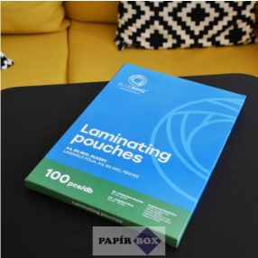 Lamináló fólia A/4, 80 mic, 100db/csg, Bluering