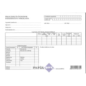   A.Tü.13. Iskolások és óvodások egészségügyi törzslapja