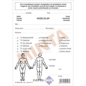 A.3510-148 Reuma kezelőlap