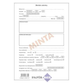 A.3510-42 Mentési utalvány, A/4