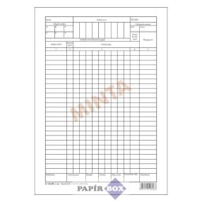   B.318-205 Élelmezési anyag kiszabási és kivételezési bizonylat I.