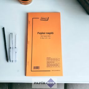 D.MG. 4-21/V Fejési napló