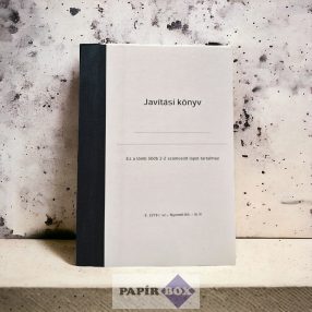 E.2279 K.GK. Javítási könyv