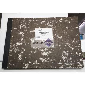 E.3229 Sterilizálási napló, 200 lapos, A/3