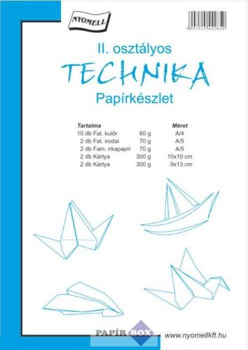 Technika csomag II. osztály