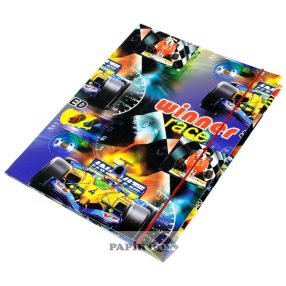 Gumis mappa A5, Forma 1