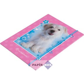 Gumis mappa A5, Rachael Hale - Kutya