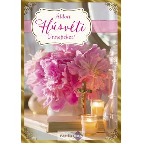 Képeslap, húsvét, Áldott húsvétot