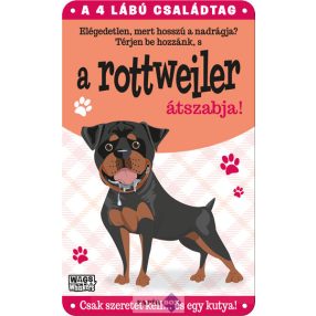 Fém ajtótábla, Rottweiler