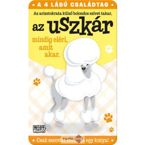 Uszkár fém ajtótábla