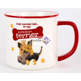 Yorkshire Terrier bögre