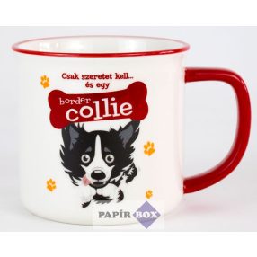 Border Collie bögre