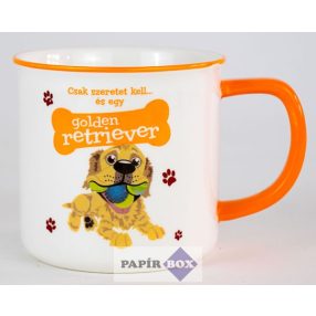 Golden Retriever bögre