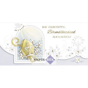 Képeslap, Bérmálkozásod alkalmából, zsebes