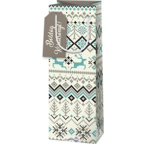 Dísztasak, karácsony, italos, Norvég minta