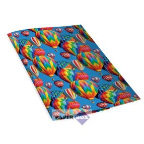 Gumis mappa A5, Hőlégballon