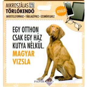 Mikroszálas törlőkendő, Vizsla