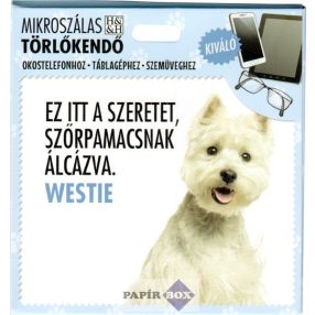 Mikroszálas törlőkendő, Westie