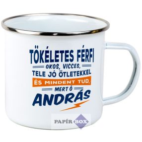 Top Pasik fémbögre, András