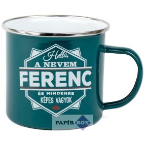 Top Pasik fémbögre, Ferenc
