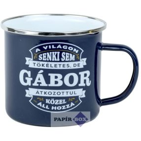 Top Pasik fémbögre, Gábor
