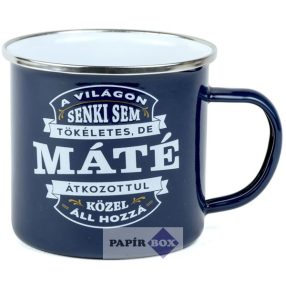 Top Pasik fémbögre, Máté