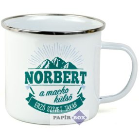 Top Pasik fémbögre, Norbert